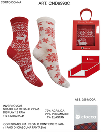 BIS CALZINO  DONNA CND9993C Tellini S.R.L. Veleprodajna odjeća