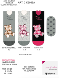 CALZINO ABS BAMBINA CIK9995A Tellini S.R.L. Velkoobchodní oblečení