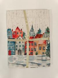CHRISTMAS TABLECLOTH 12P VIENNA 140X240 Tellini S.r.l. Wholesale Clothing
