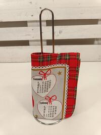 STROFINACCIO+PORTAROTOLO NATALE ACN9253 50X70 Tellini S.r.l. Ingrosso Abbigliamento