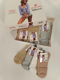 PCSILVER WOMEN'S SHORT SOCKS Tellini S.r.l. Wholesale Clothing