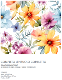 COMPLETO LENZUOLA 2P JADE Tellini S.r.l. Ingrosso Abbigliamento