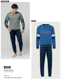 PIGIAMA UOMO M/L LP2126 Tellini S.r.l. Wholesale Clothing