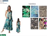 WOMEN'S DRESS S/L LAMPEDUSA Tellini S.r.l. Wholesale Clothing