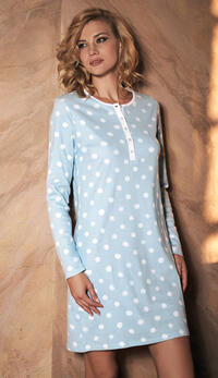 CAMICIA NOTTE SERAFINO DONNA M/L OI25 Tellini S.r.l. Ingrosso Abbigliamento