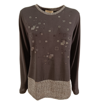 WOMEN'S SHAPED SWEATER M/L 13747C Tellini S.r.l. Wholesale Clothing