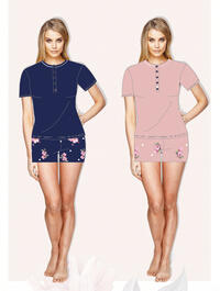 PIGIAMA DONNA M/M OD424 Tellini S.r.l. Ingrosso Abbigliamento