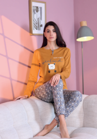 PIGIAMA SERAFINO DONNA  M/L OD468 Tellini S.R.L. Veleprodajna odjeća
