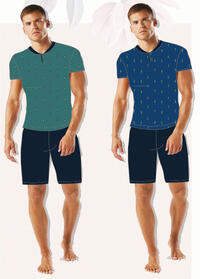 PIGIAMA UOMO M/M OU454 Tellini S.r.l. Ingrosso Abbigliamento