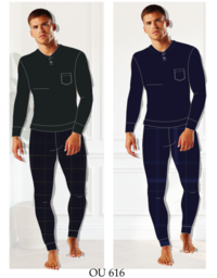 PIGIAMA UOMO M/L OU616 Tellini S.R.L. Veleprodajna odjeća