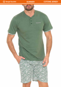 PIGIAMA SERAFINO UOMO M/M PGI45 A13/B13 Tellini S.r.l. Ingrosso Abbigliamento