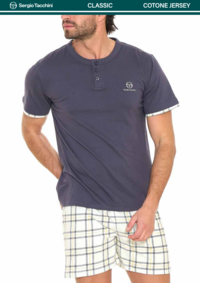 PIGIAMA SERAFINO UOMO M/M PGI45 A9/B9 Tellini S.r.l. Ingrosso Abbigliamento