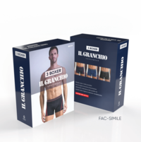 TRIS BOXER UOMO GB1315 Tellini S.r.l. Ingrosso Abbigliamento