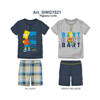 BOY'S PAJAMA M/M SIMG7821C Tellini S.r.l. Wholesale Clothing