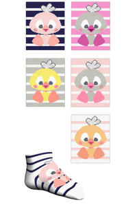 BABY SHORT SOCKS SNEAKERS GIRL Tellini S.r.l. Wholesale Clothing