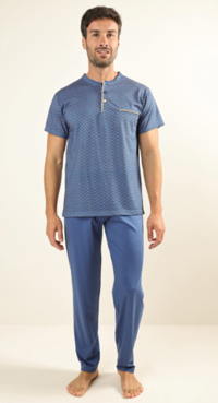 PIGIAMA UOMO M/M Z60002 Tellini S.r.l. Ingrosso Abbigliamento