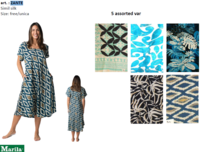 WOMEN'S DRESS M/S ZANTE Tellini S.r.l. Wholesale Clothing