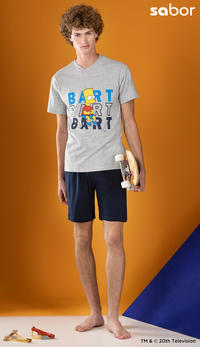 BOY'S PAJAMA M/M SIMG7821C Tellini S.r.l. Wholesale Clothing