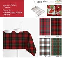 TOVAGLIA ANTIMACCHIA 4P SPLASH TARTAN 140X140 Tellini S.r.l. Ingrosso Abbigliamento