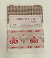 COPRILETTO 2P COPRITUTTO Tellini S.r.l. Ingrosso Abbigliamento