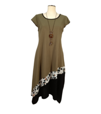 ABITO DONNA S/L E1067/AF Tellini S.r.l. Ingrosso Abbigliamento