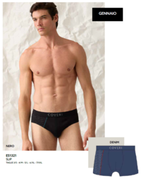 Pánské boxerky EB1321 Tellini S.R.L. Velkoobchodní oblečení