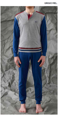 PIGIAMA UOMO M/L EP1224 Tellini S.R.L. Veleprodajna odjeća