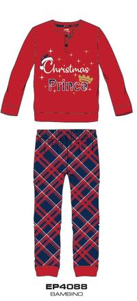 PIGIAMA NATALE BAMBINO M/L EP4088 Tellini S.r.l. Ingrosso Abbigliamento