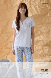 PIGIAMA DONNA M/M EP5329 Tellini S.R.L. Velkoobchodní oblečení