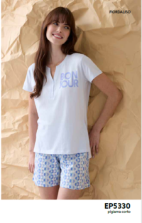 WOMEN'S PAJAMAS M/S EP5330 Tellini S.r.l. Wholesale Clothing
