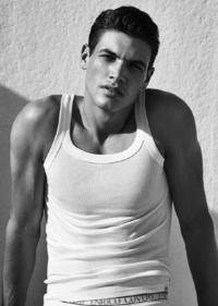 MEN'S RIBBED TANK TOP S/S ET1105 Tellini S.r.l. Wholesale Clothing