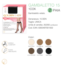 GAMBALETTO DONNA STRETCH 15D 1C Tellini S.r.l. Ingrosso Abbigliamento