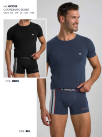 COMPLETO INTIMO UOMO GC1325 Tellini S.r.l. Wholesale Clothing