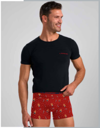 MEN'S CHRISTMAS UNDERWEAR SET GC1336 Tellini S.r.l. Wholesale Clothing
