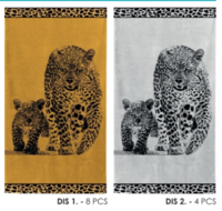 TELO MARE LEOPARD FAMILY 90X165 Tellini S.r.l. Ingrosso Abbigliamento