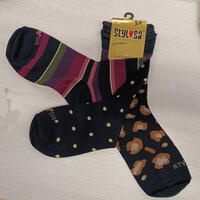 TRIS SHORT SOCKS WOMEN N304 Tellini S.r.l. Wholesale Clothing