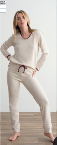 PIGIAMA DONNA M/L P9190 Tellini S.R.L. Χονδρική ενδυμασία
