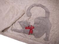 PLAID IN BORSA FELTRO MORBIDOTTO FRIEND 130X160 Tellini S.r.l. Wholesale Clothing