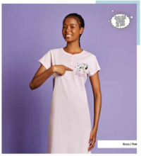 CAMICIA NOTTE DONNA M/M SND3852 Tellini S.r.l. Wholesale Clothing