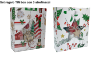 CONFEZIONE REGALO NATALE +3STROF TIN 40X60 Tellini S.R.L. Velkoobchodní oblečení
