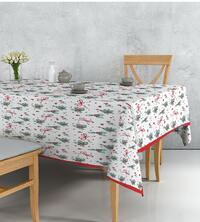 CHRISTMAS TABLECLOTH 12P DRAMMEN 140X240 Tellini S.r.l. Wholesale Clothing