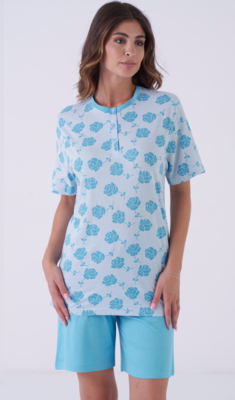 WOMEN'S S/M PAJAMAS KE0042 Tellini S.r.l. Wholesale Clothing