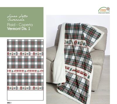 PLAID VERMONT 125X155 Ingrosso Coperte Tellini S.r.l.