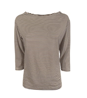 TSHIRT DONNA 3/4M 100RIGATO Tellini S.r.l. Wholesale Clothing