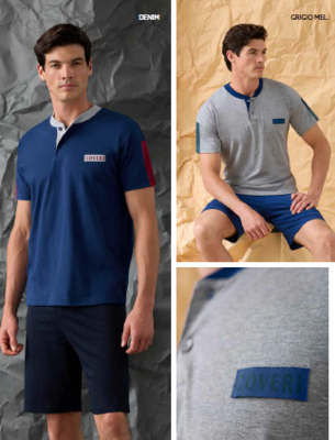 MEN'S PAJAMAS S/M EP1226 Tellini S.r.l. Wholesale Clothing