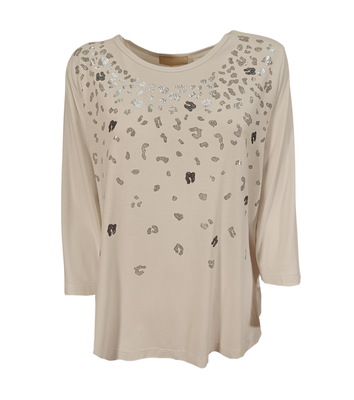 WOMEN'S SHAPED SWEATER 3/4M 13763C Tellini S.r.l. Wholesale Clothing