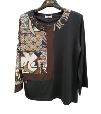 MAGLIA DONNA M/L 13/25659 Tellini S.r.l. Ingrosso Abbigliamento