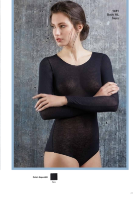 WOMEN'S BODYSUIT 1411 Tellini S.r.l. Wholesale Clothing