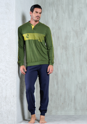 PIGIAMA SERAFINO CONFORMATO UOMO M/L 141805B Tellini S.r.l. Wholesale Clothing