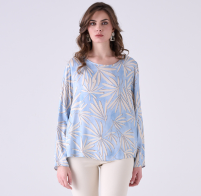 CAMICIA DONNA M/L 141842 Tellini S.r.l. Ingrosso Abbigliamento